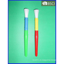 Cepillo plástico del arte de la manija del color doble (AB-006)